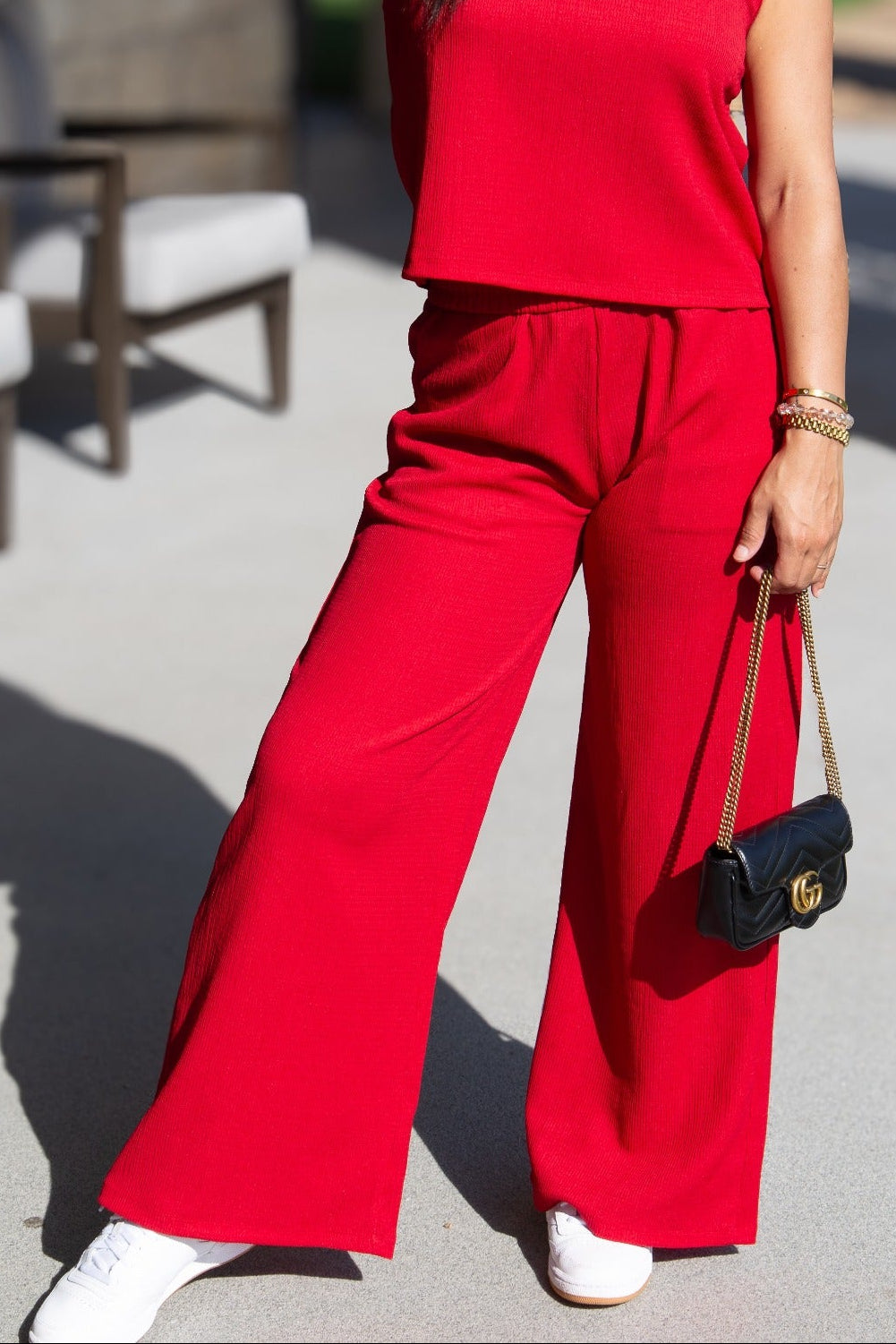 Elisa Earhart Pants, Red